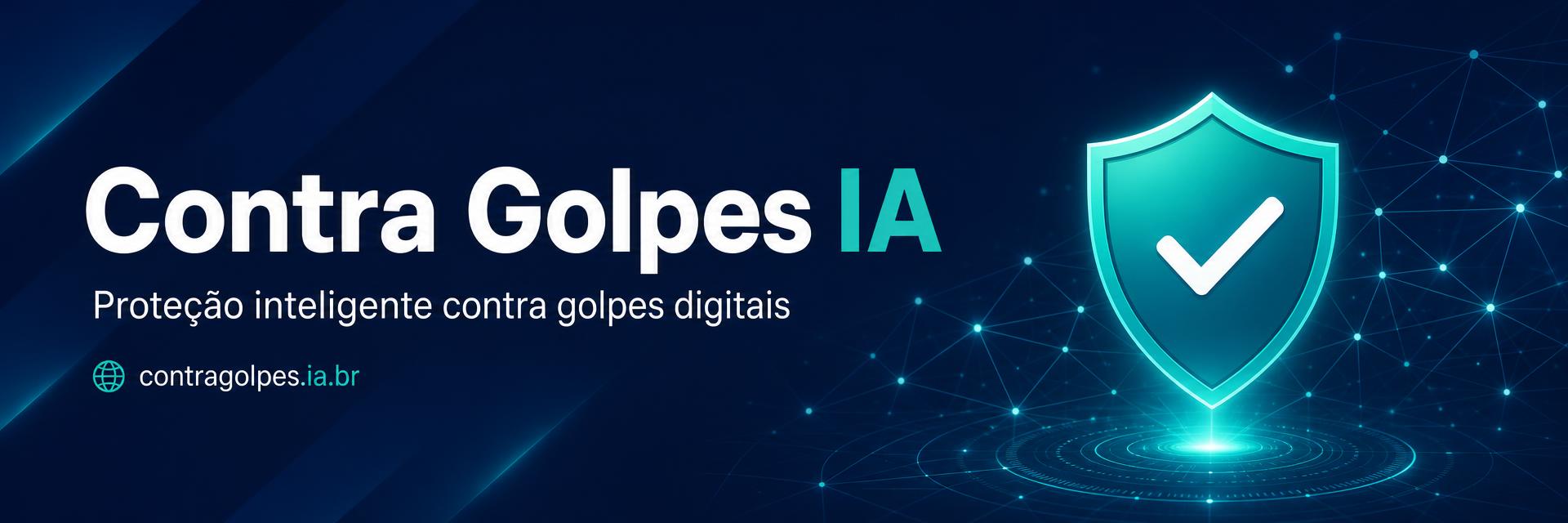 Banner Contra Golpes IA — proteção contra golpes com inteligência artificial